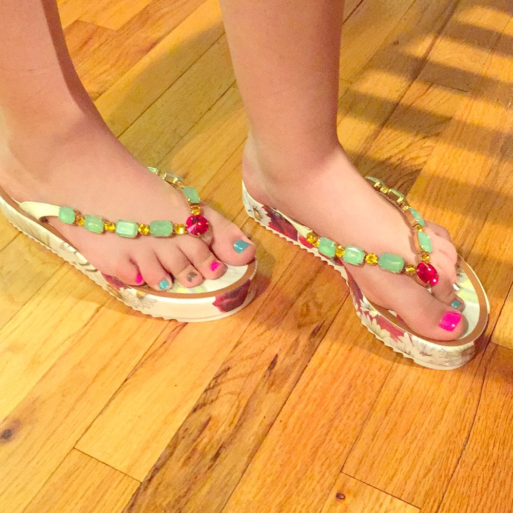 NWOT Dolce & Gabbana Tropical Sandals
